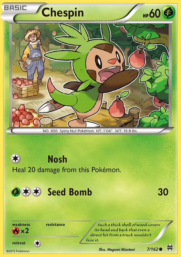 XY Breakthrough - Chespin