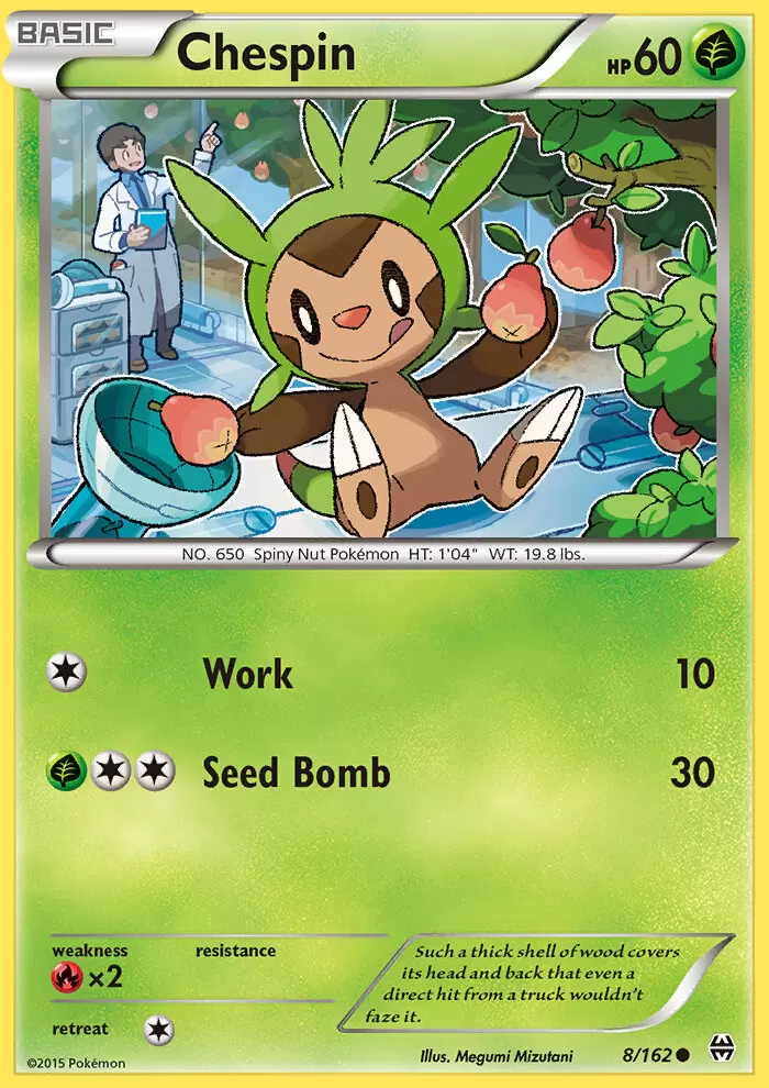 XY Breakthrough - Chespin