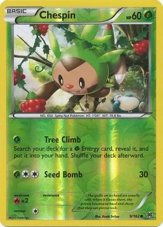 XY Breakthrough - Chespin Reverse