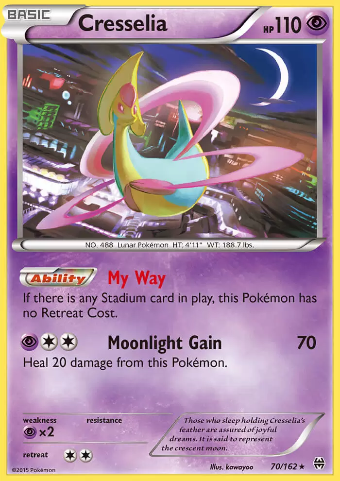 XY Breakthrough - Cresselia