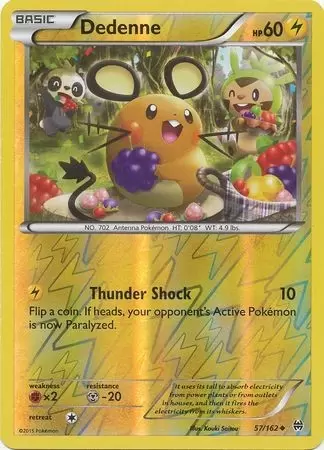XY Breakthrough - Dedenne Reverse