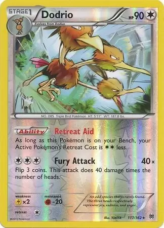 XY Breakthrough - Dodrio Reverse