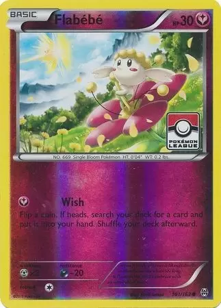 XY Breakthrough - Flabébé Reverse Pokemon League