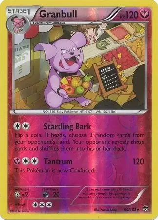 XY Breakthrough - Granbull Reverse