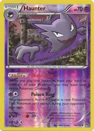 XY Breakthrough - Haunter Reverse