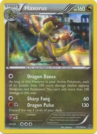 XY Breakthrough - Haxorus Holo