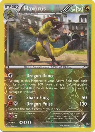 XY Breakthrough - Haxorus Reverse