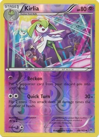 XY Breakthrough - Kirlia Reverse
