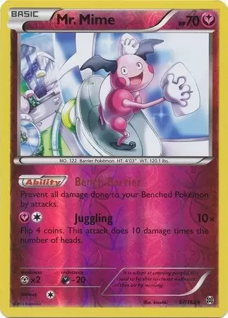 XY Breakthrough - M. Mime Reverse