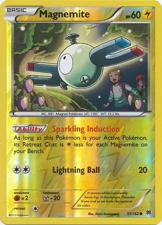 XY Breakthrough - Magnemite Reverse
