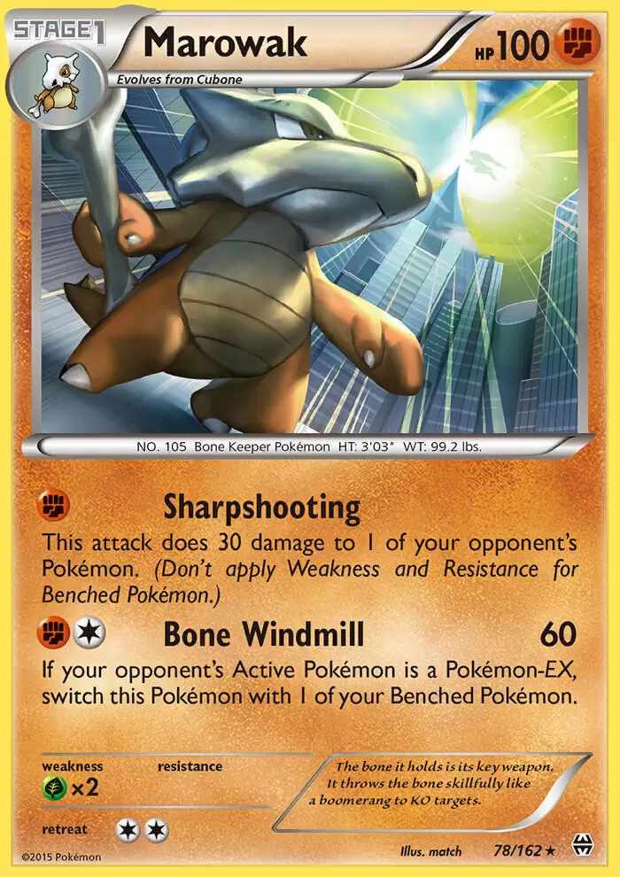 XY Breakthrough - Marowak
