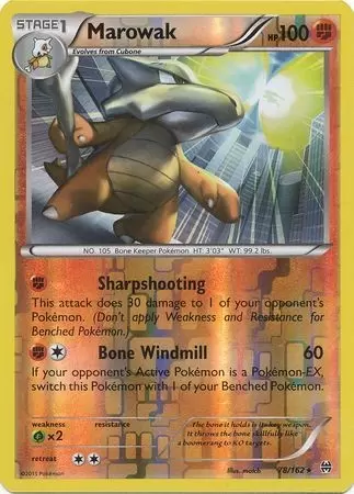 XY Breakthrough - Marowak Reverse