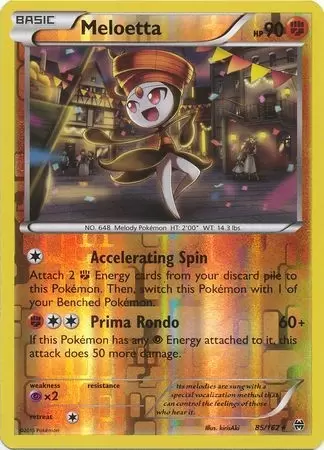 XY Breakthrough - Meloetta Reverse
