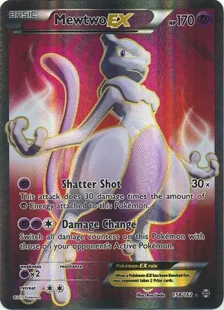 Mewtwo EX - XY Breakthrough Pokémon card 164/162