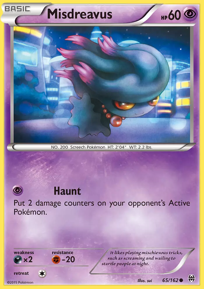 XY Breakthrough - Misdreavus