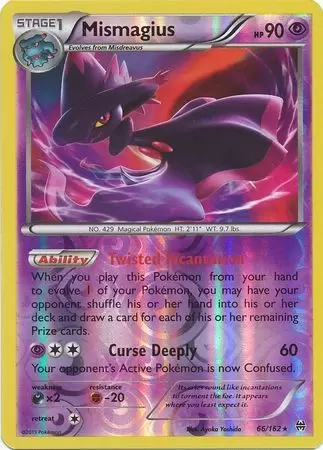 XY Breakthrough - Mismagius Reverse