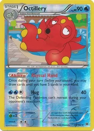 XY Breakthrough - Octillery Reverse