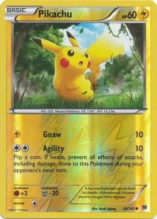 XY Breakthrough - Pikachu Reverse