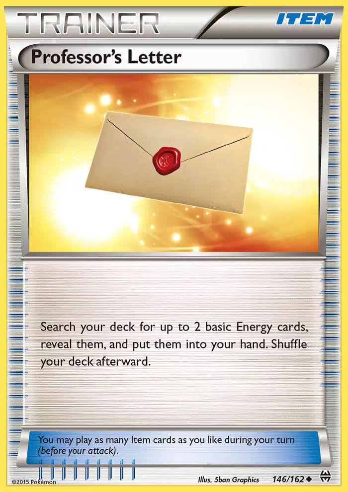 XY Breakthrough - Professor\'s Letter