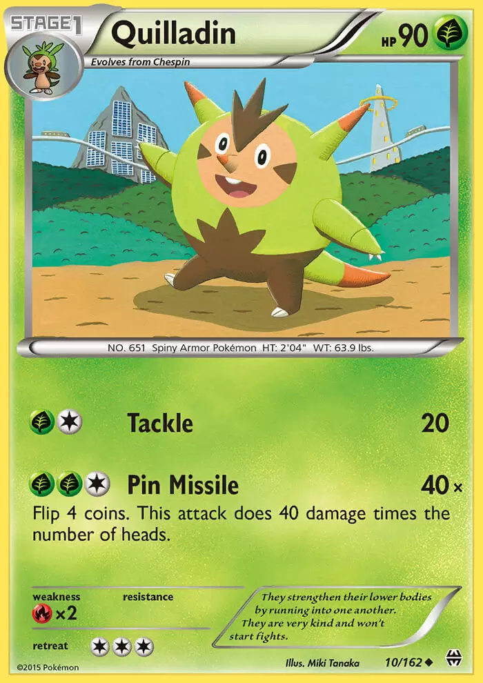 XY Breakthrough - Quilladin
