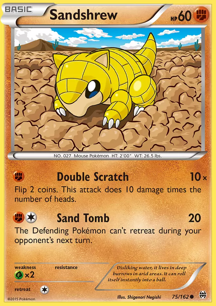 XY Breakthrough - Sandshrew