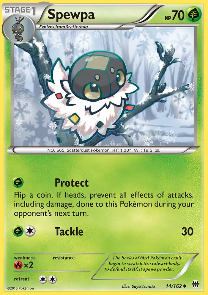 XY Breakthrough - Spewpa