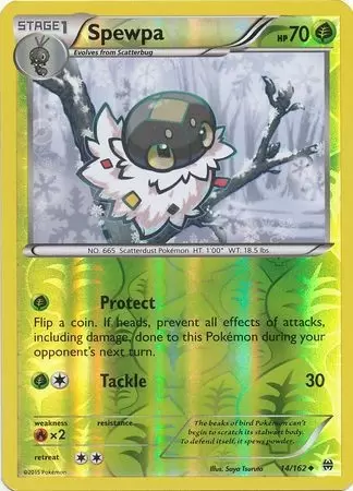 XY Breakthrough - Spewpa Reverse