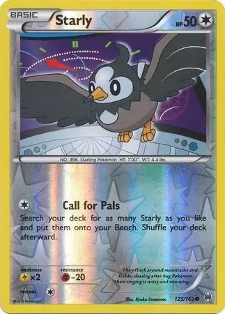 XY Breakthrough - Starly Reverse