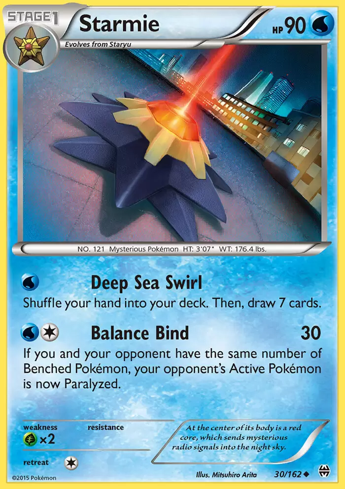 XY Breakthrough - Starmie
