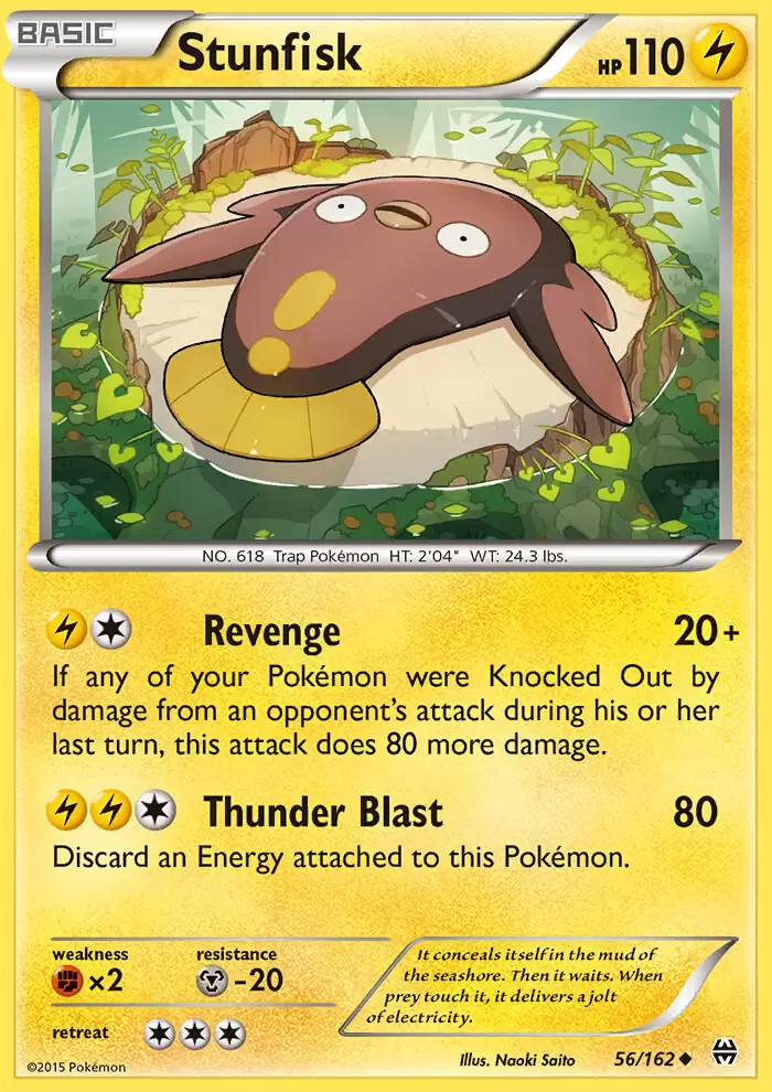 XY Breakthrough - Stunfisk