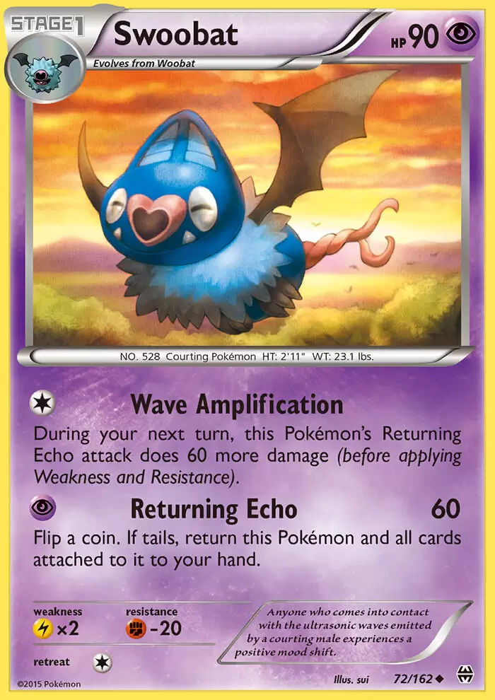 XY Breakthrough - Swoobat