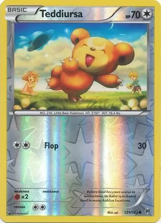 XY Breakthrough - Teddiursa Reverse