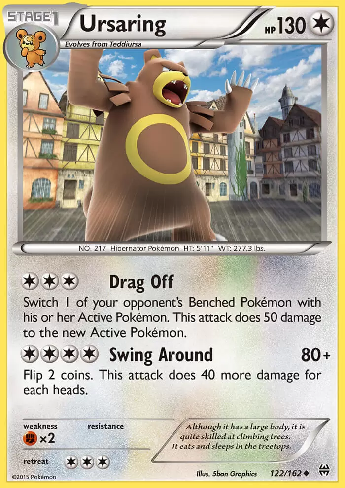XY Breakthrough - Ursaring