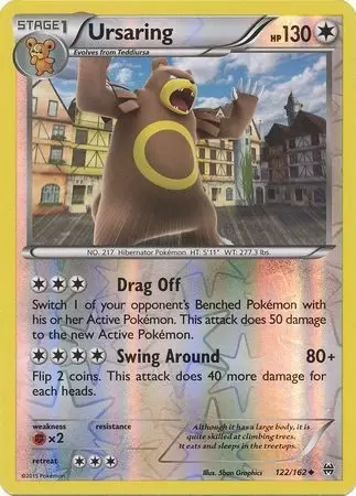 XY Breakthrough - Ursaring Reverse
