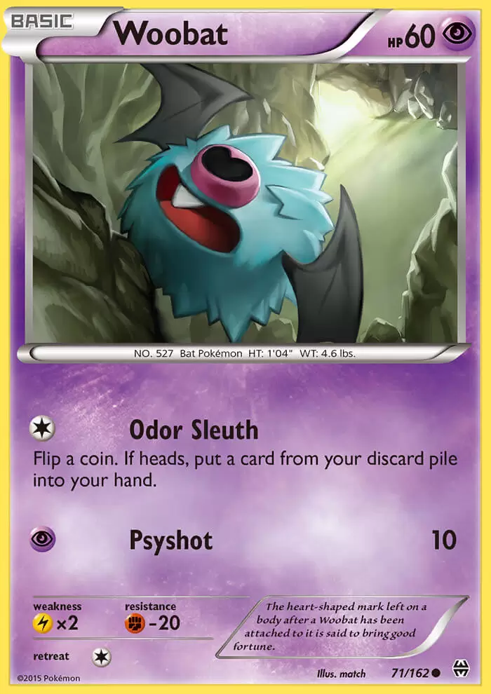 XY Breakthrough - Woobat