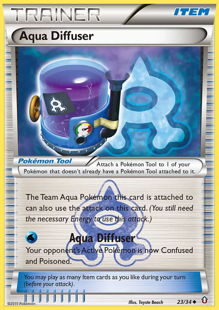 XY Double Crisis - Aqua Diffuser
