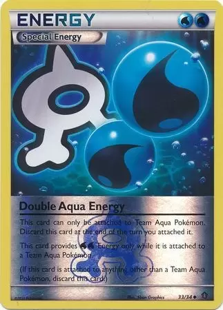 XY Double Crisis - Double Aqua Energy Reverse