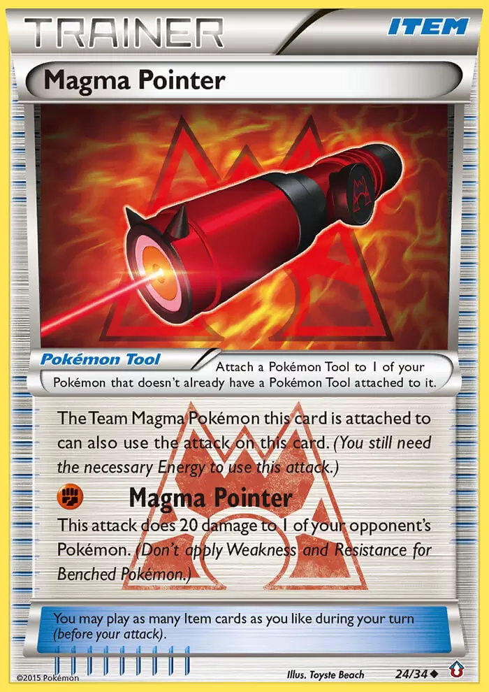 XY Double Crisis - Magma Pointer