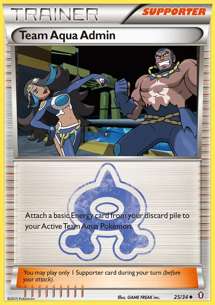 XY Double Crisis - Team Aqua Admin