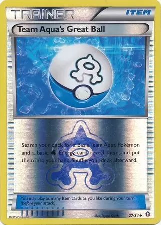 XY Double Crisis - Team Aqua\'s Great Ball Reverse