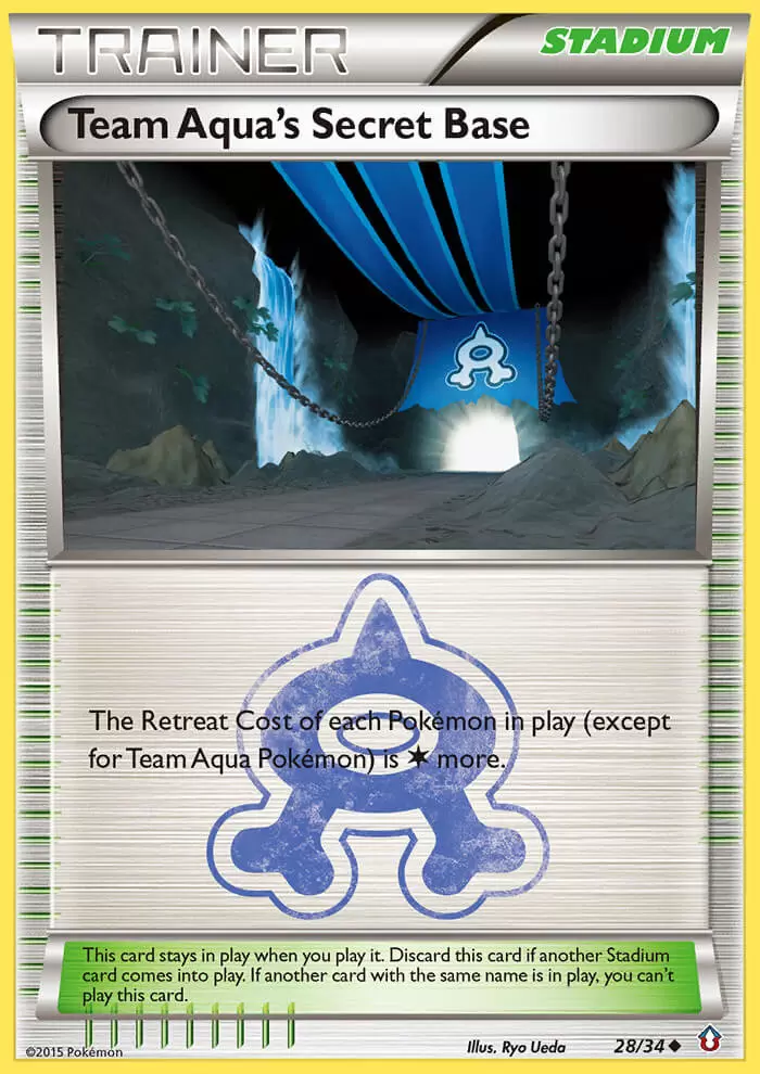 XY Double Crisis - Team Aqua\'s Secret Base
