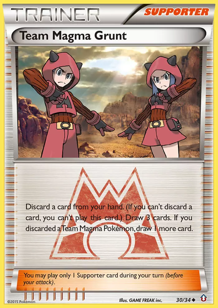 XY Double Crisis - Team Magma Grunt