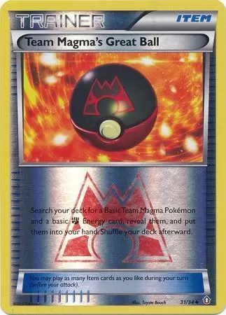 XY Double Crisis - Team Magma\'s Great Ball Reverse