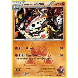 Team Magma's Lairon