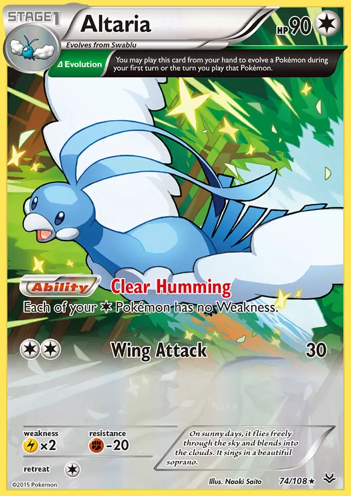 XY Roaring Skies - Altaria