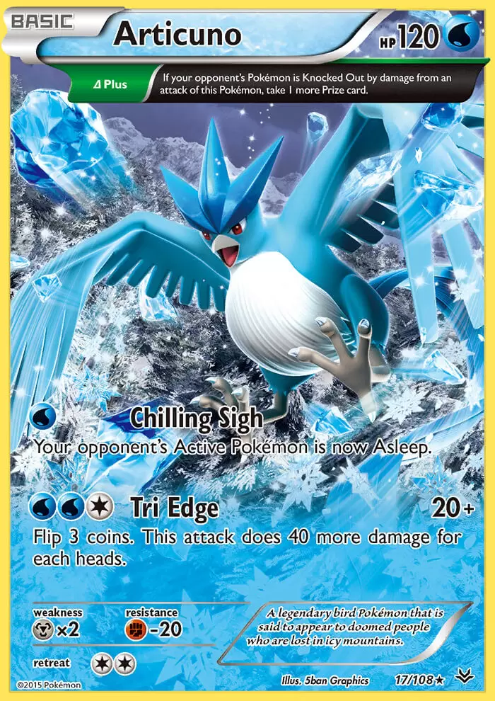 Articuno de Galar V, Pokémon