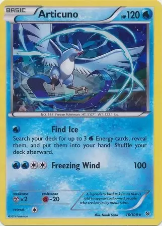 Articuno Holo - Silver Tempest Pokémon card