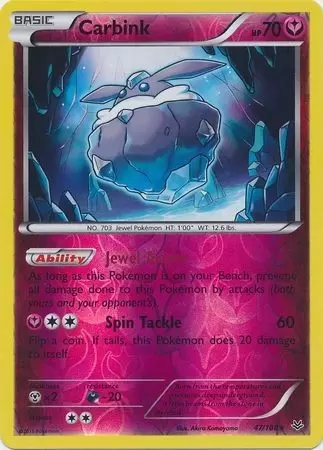 XY Roaring Skies - Carbink Reverse