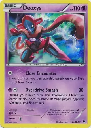 Deoxys - PokemonCard