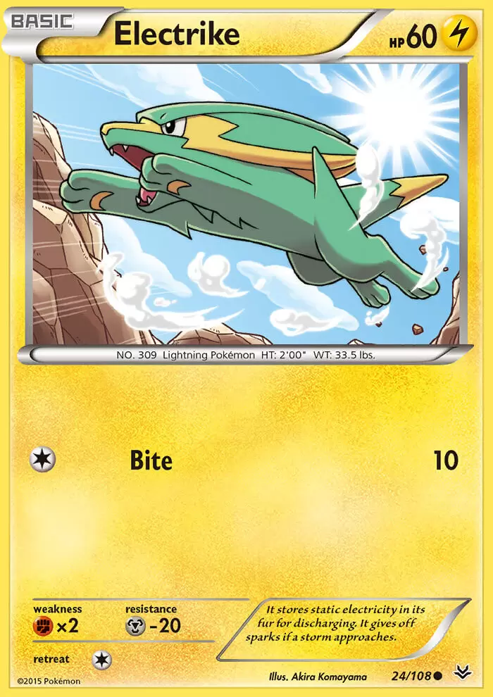 XY Roaring Skies - Electrike